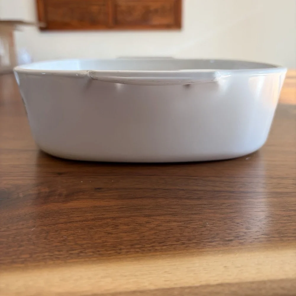 CorningWare A‑2‑B La Marjolaine • 2 Qt Casserole Dish • No Lid • Vintage Veggie